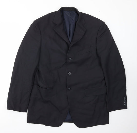 M&S Mens Blue   Jacket Blazer Size 40