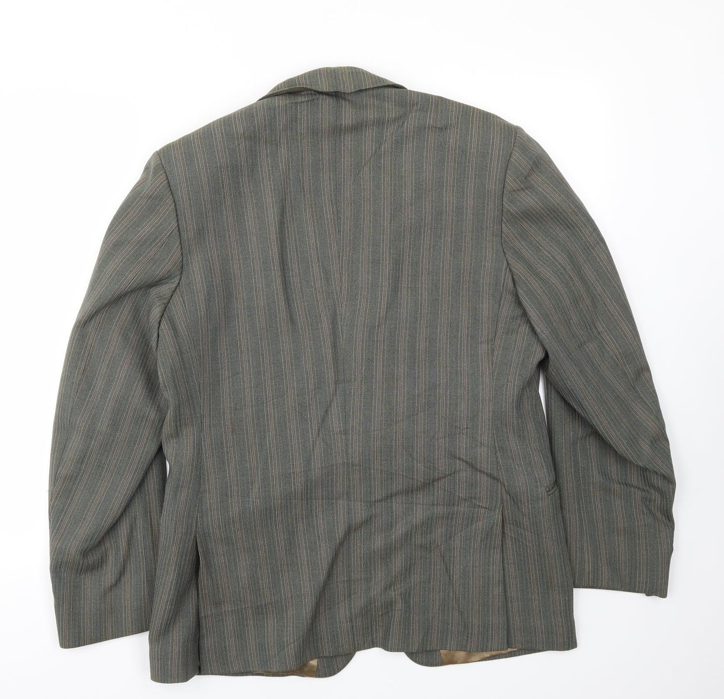 Supreme Mens Brown Striped  Jacket Blazer Size 42