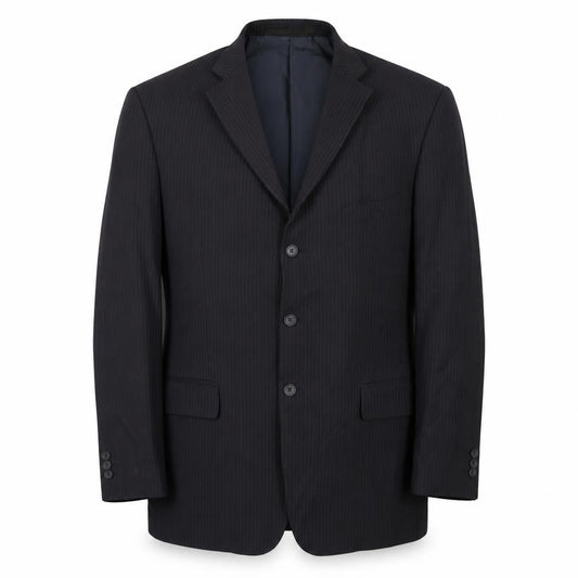 Marks & Spencer Mens Blue Striped  Jacket Blazer Size 42