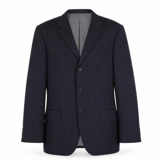 BHS Mens Blue Striped  Jacket Blazer Size 40