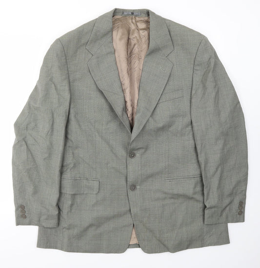 WESTBROOK Mens Green   Jacket Blazer Size 44