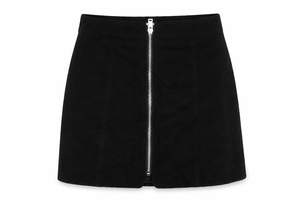 Divided Womens Black   A-Line Skirt Size 6