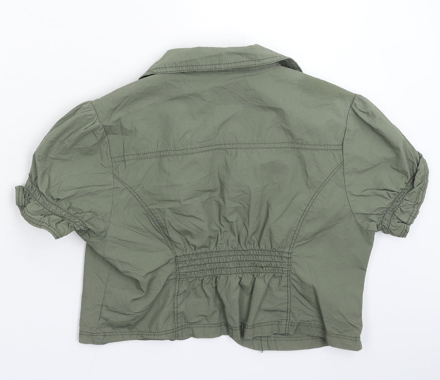 New Look Womens Green   Jacket Blazer Size 14