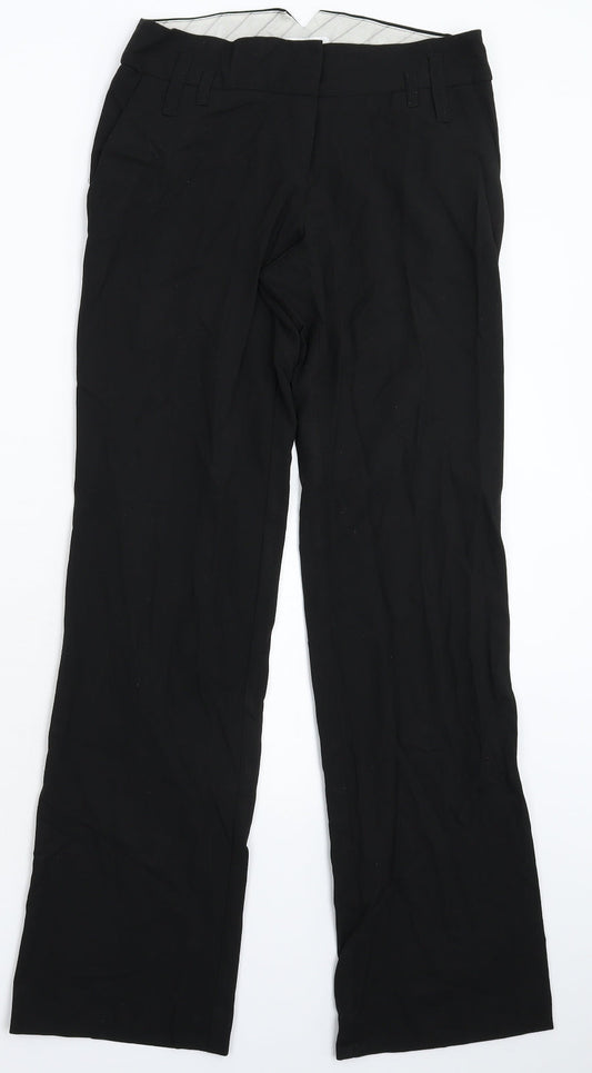 Promod Womens Black   Trousers  Size 8 L30 in