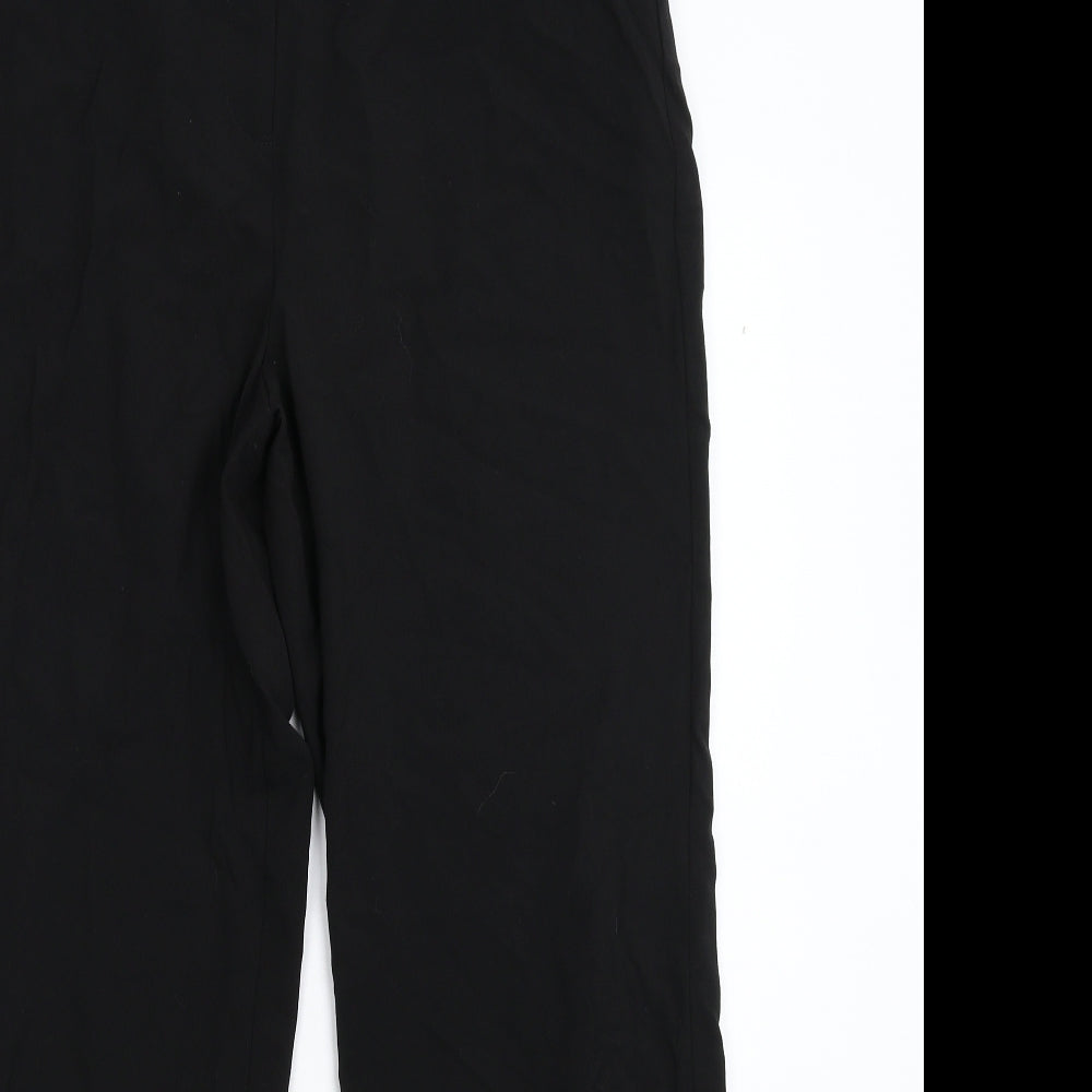 Platform Womens Black   Trousers  Size 16 L28 in