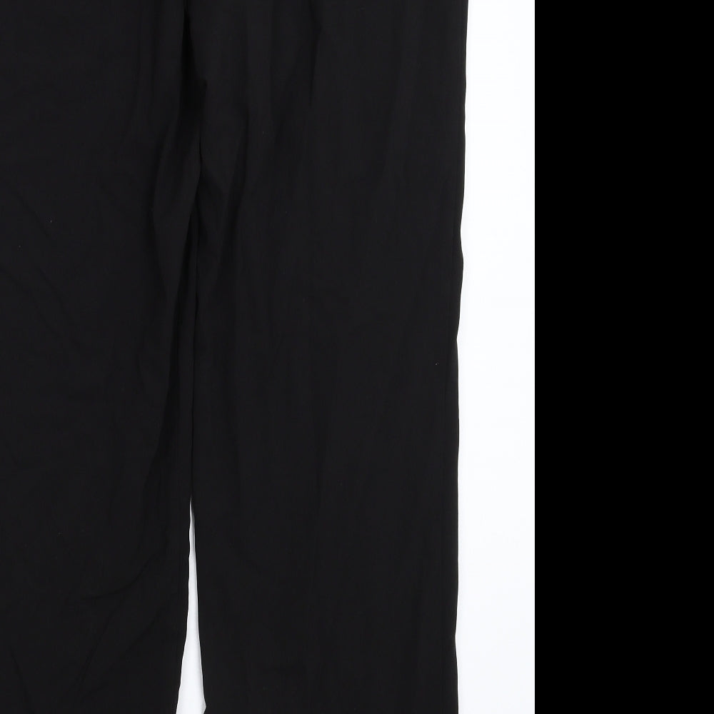 Platform Womens Black   Trousers  Size 16 L28 in