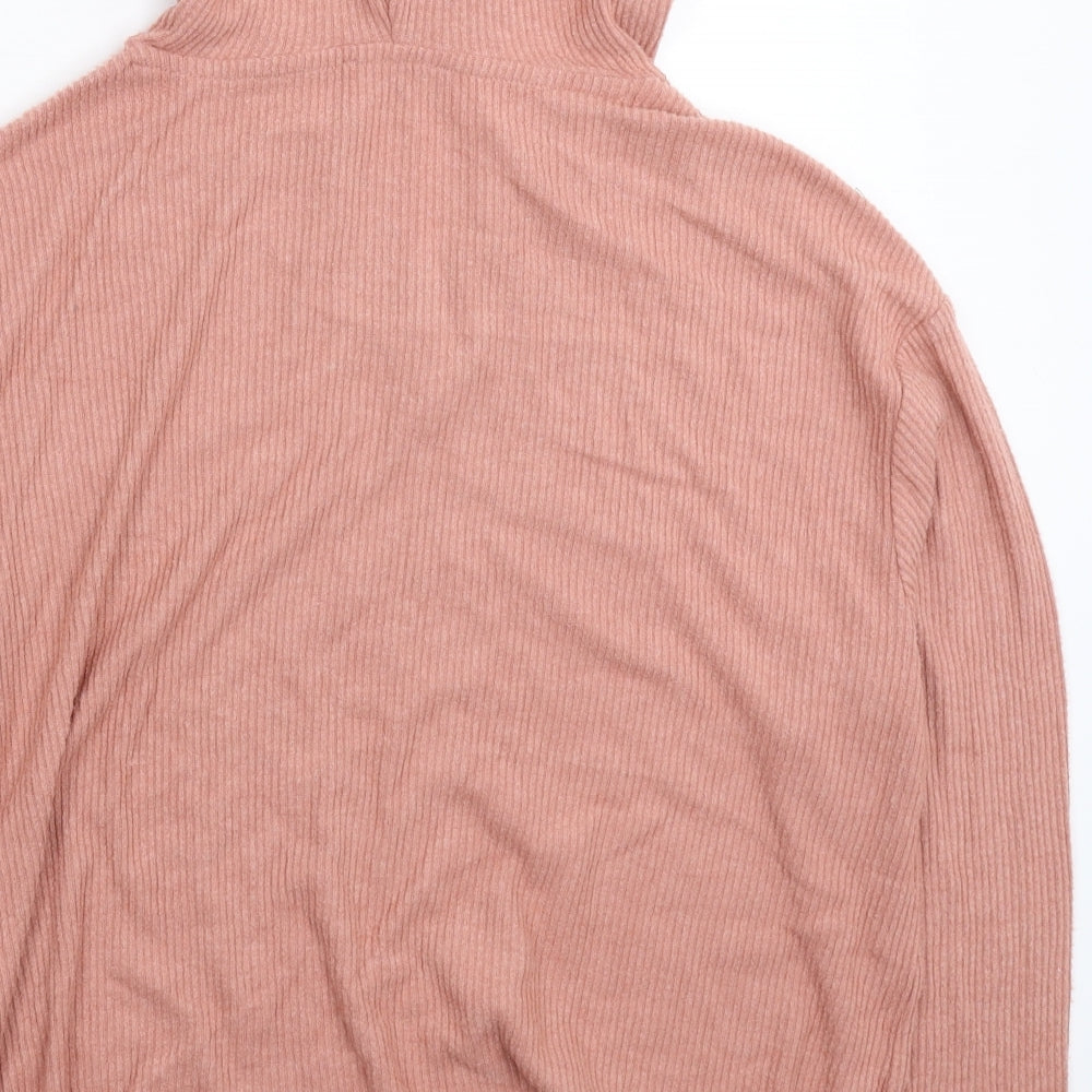 New Look Womens Beige   Pullover Hoodie Size M