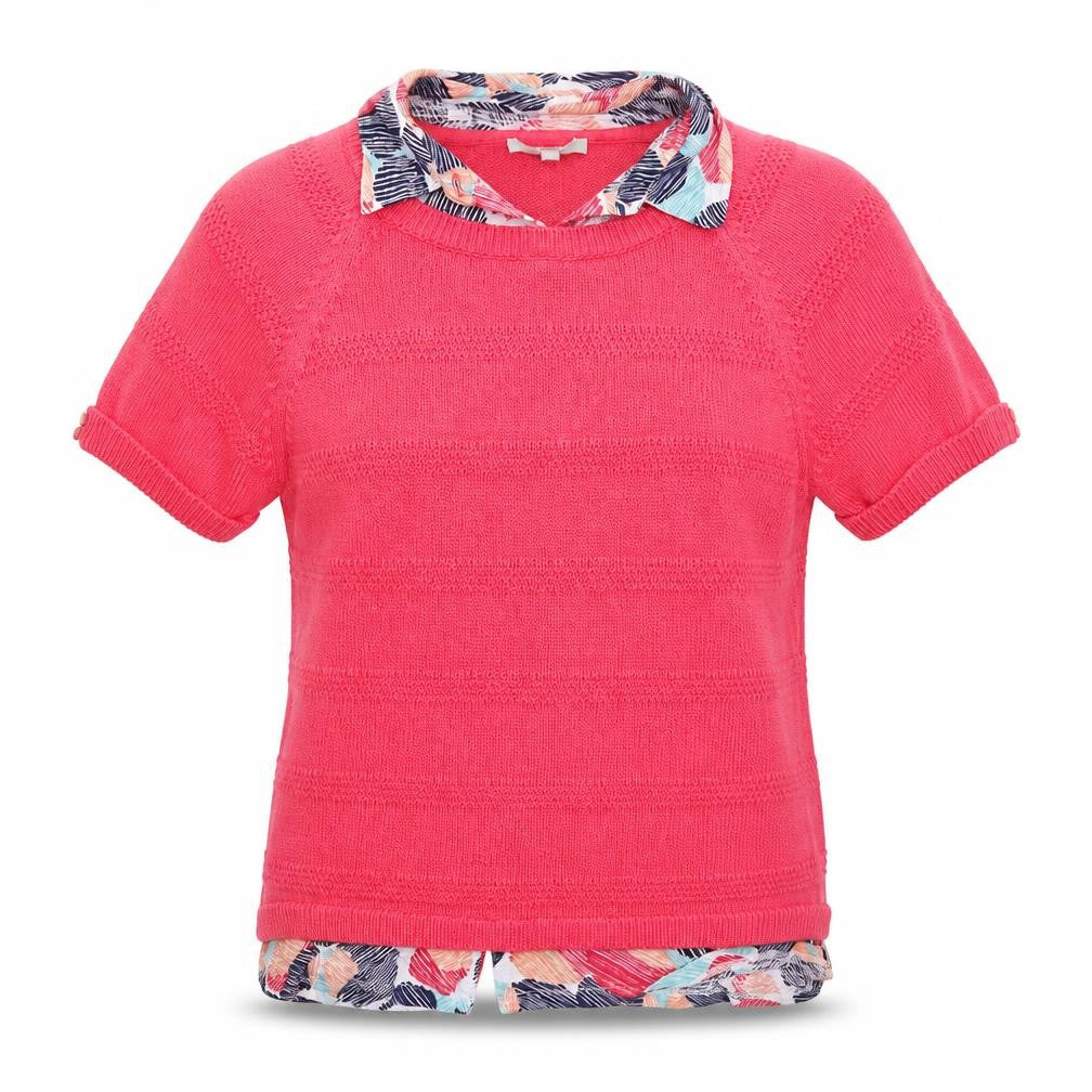Per Una Womens Pink  Knit Pullover Jumper Size 12
