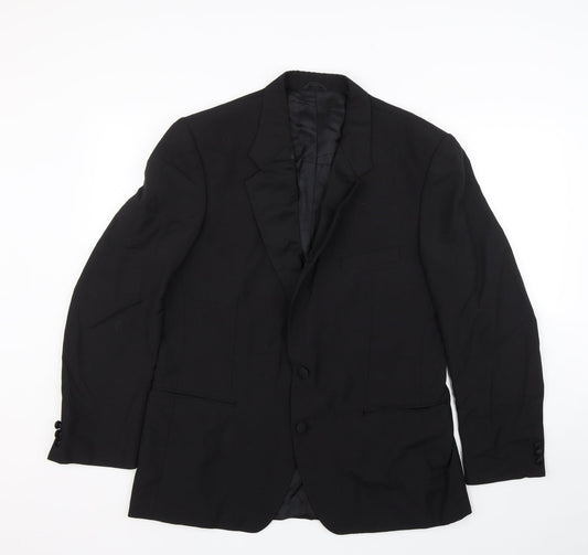 Ascot & Taylor Mens Black   Jacket Suit Size 42