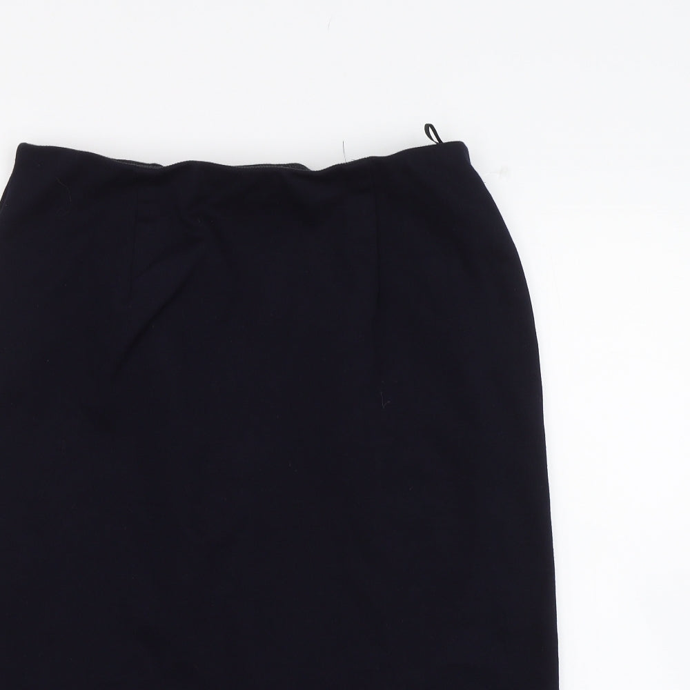 St Michael Womens Blue   Bandage Skirt Size 18