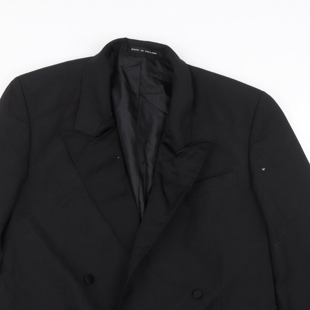 Special Occasions Mens Black   Jacket Suit Size 40