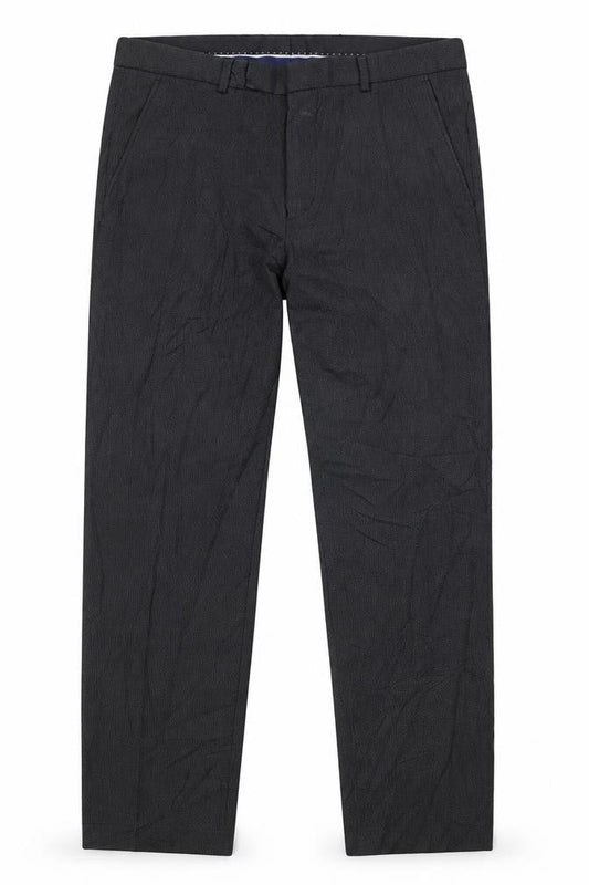 Front view of Taylor & Wright men’s grey trousers, size 32, 30-inch leg