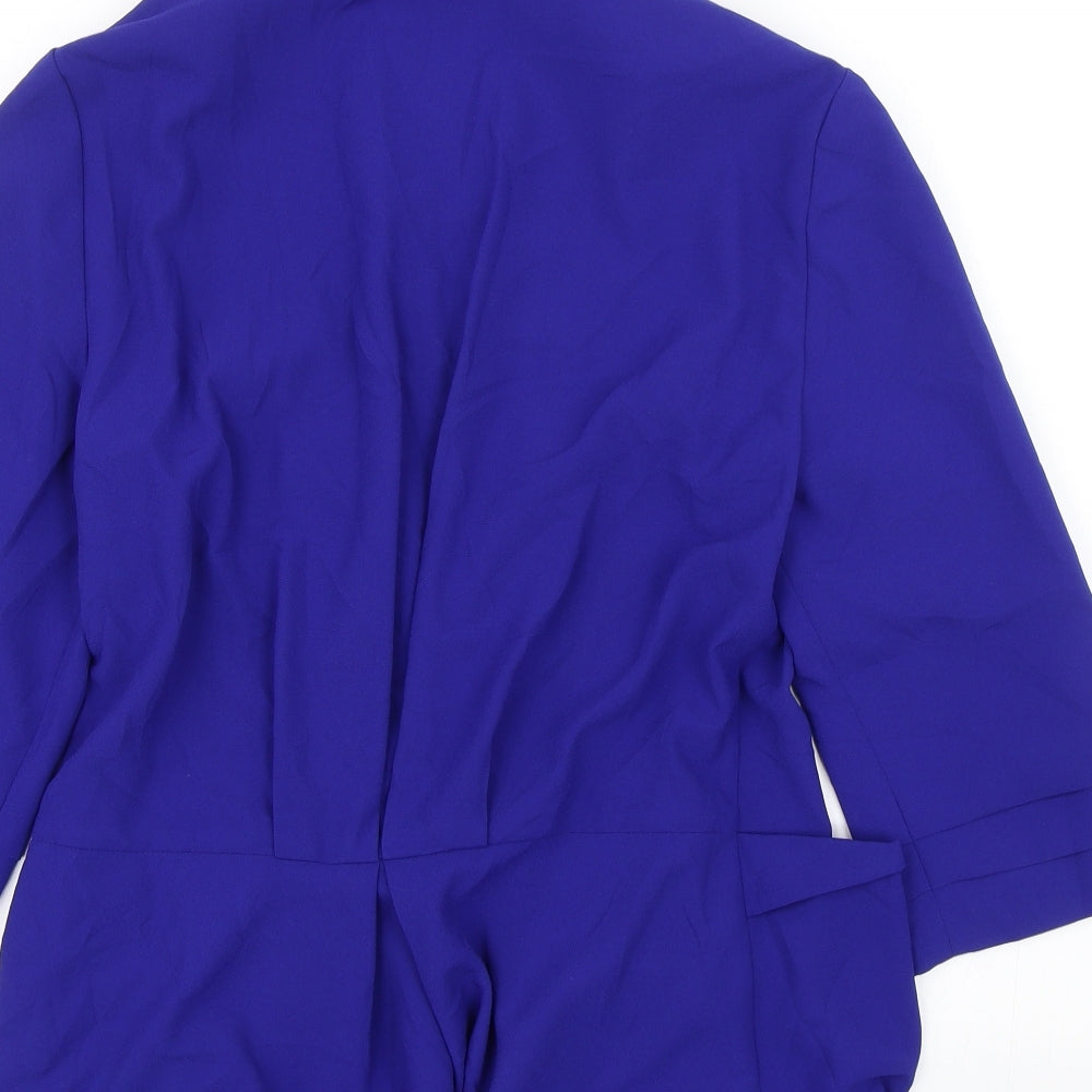 Per Una Womens Blue   Jacket Blazer Size 10