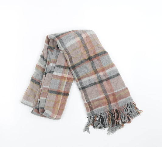 Preworn Womens Grey Check   Scarf