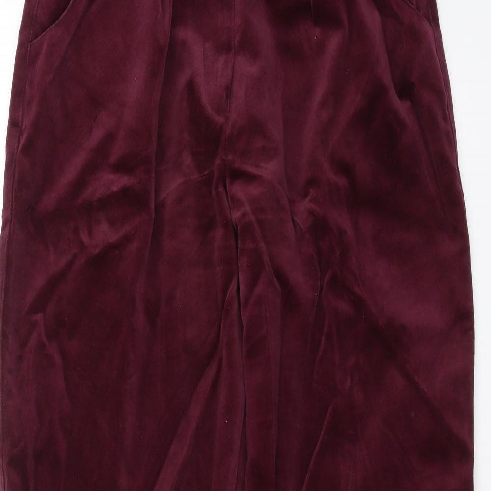 Waves Womens Purple   Trousers  Size M L27 in