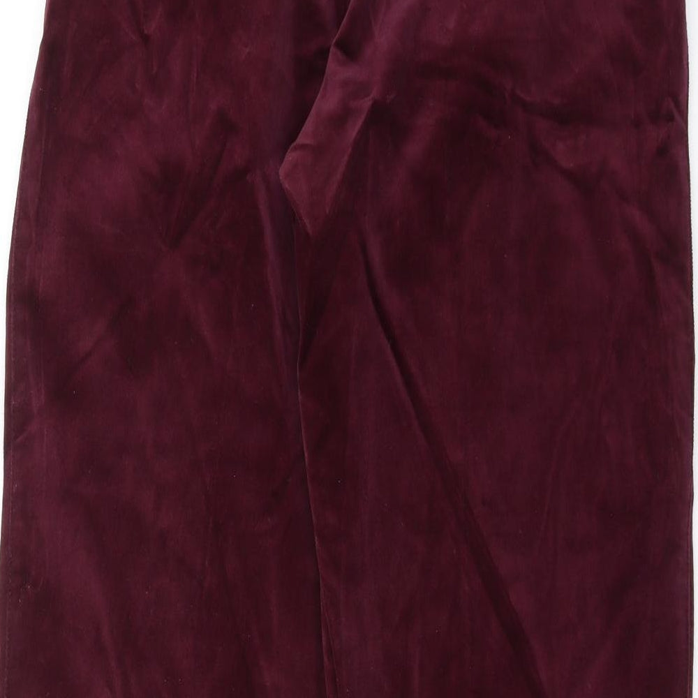 Waves Womens Purple   Trousers  Size M L27 in