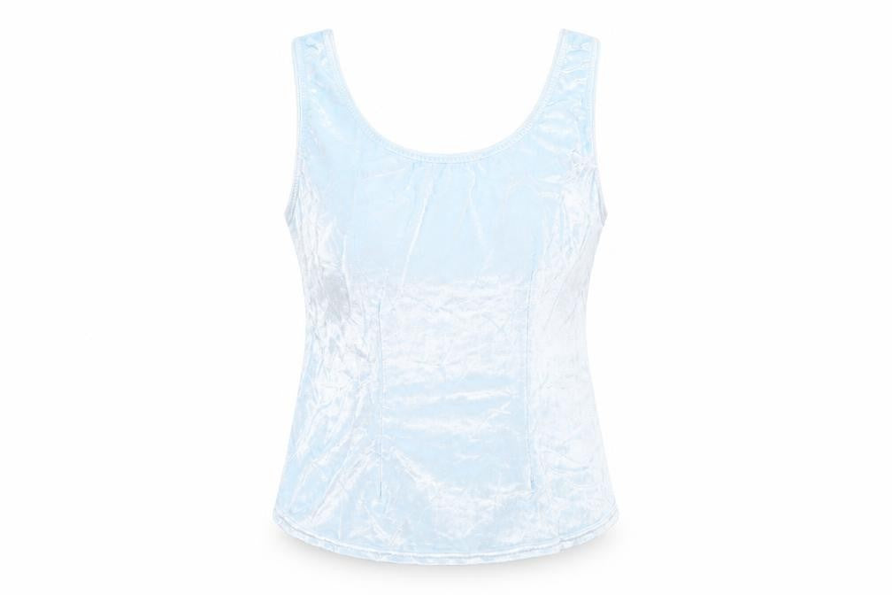 Marks & Spencer Womens Blue   Basic T-Shirt Size 16