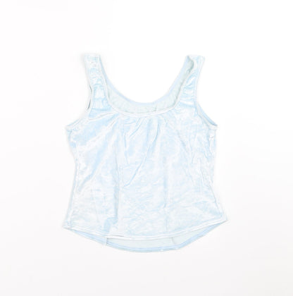 Marks & Spencer Womens Blue   Basic T-Shirt Size 16