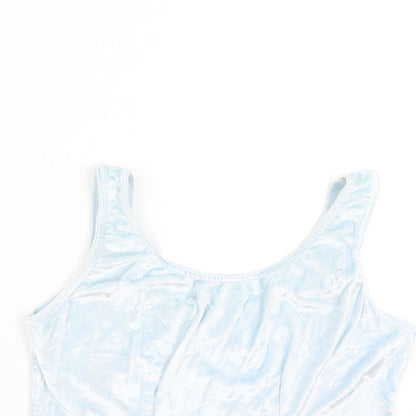 Marks & Spencer Womens Blue   Basic T-Shirt Size 16