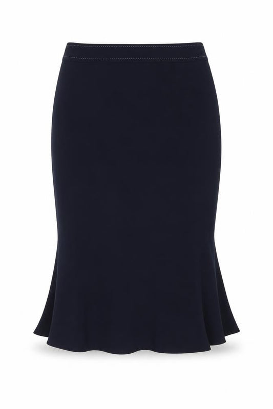 BERKETEX Womens Blue   Trumpet Skirt Size 12