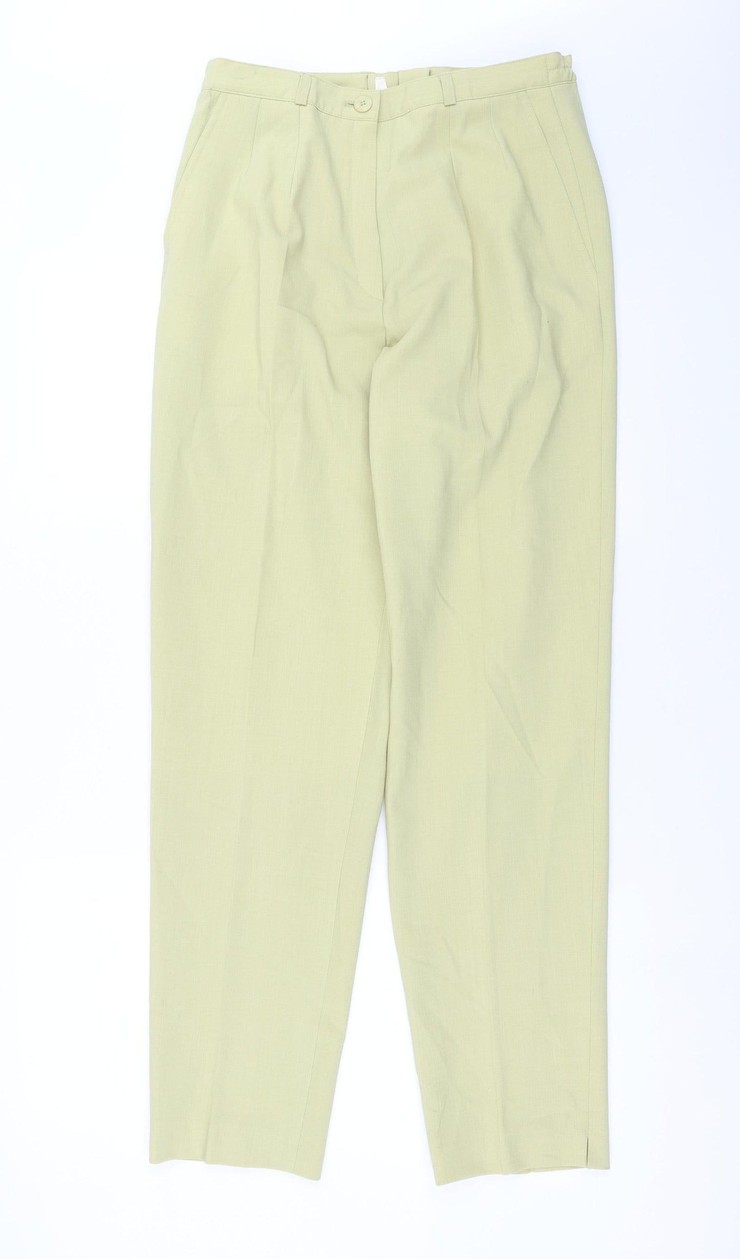 isabell Womens Green   Trousers  Size 12 L30 in