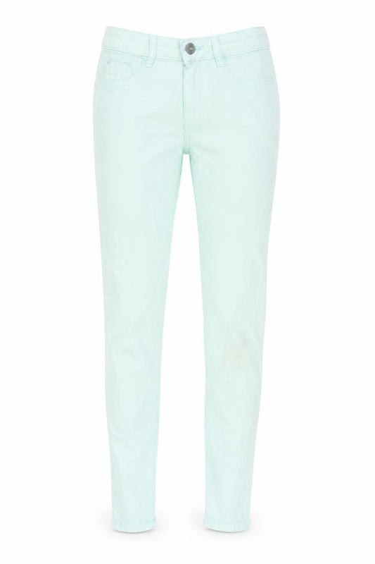 SINSAY Womens Green  Denim Skinny Jeans Size 2XS L27 in