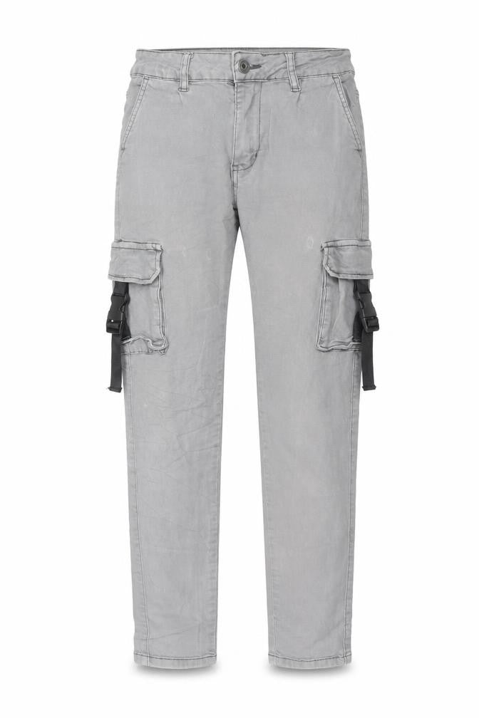Preworn Womens Grey   Capri Jeans Size L L30 in