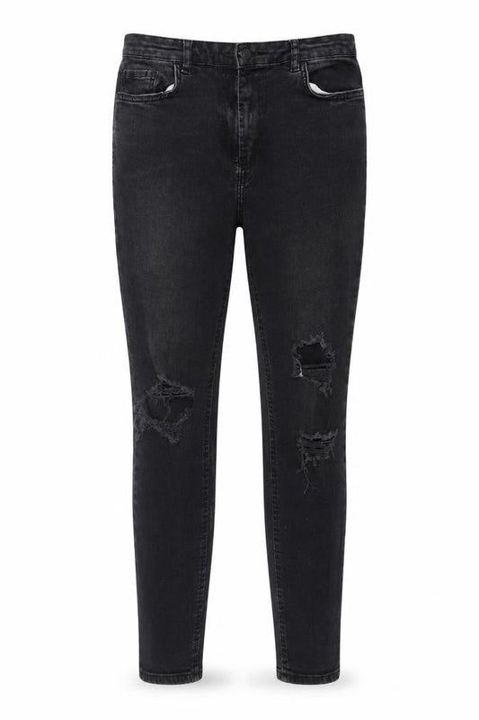 Studio Denim Womens Black  Denim Skinny Jeans Size 12 L28 in