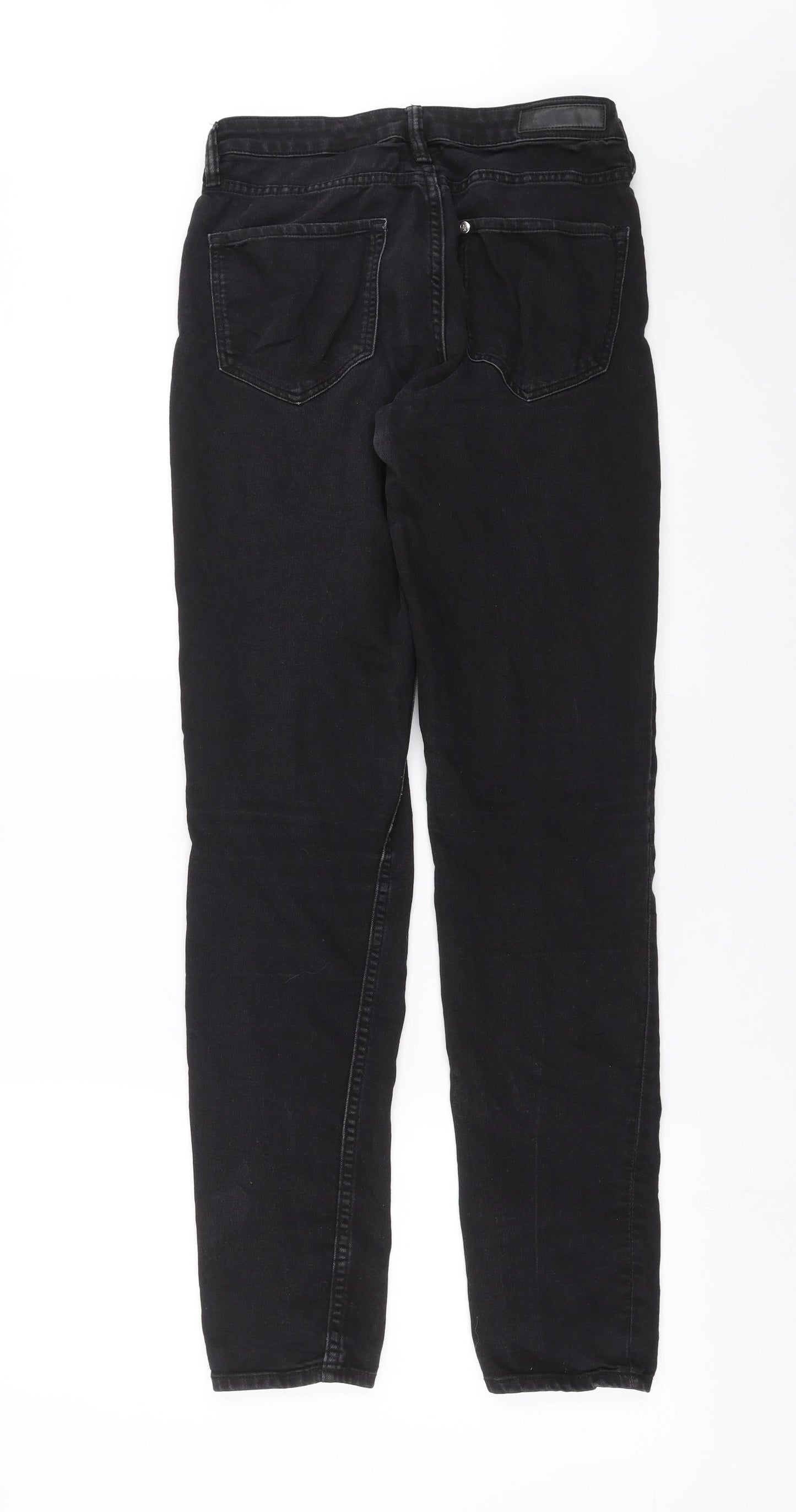 H&M Womens Black  Denim Skinny Jeans Size 27 in L31 in