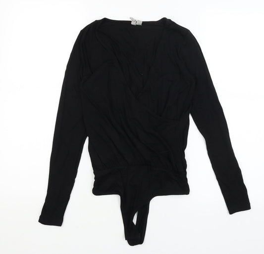 ASOS Womens Black   Bodysuit One-Piece Size 6