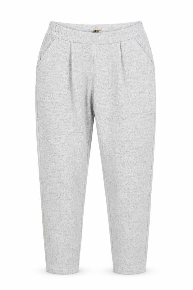 Silk Womens Grey   Cropped Trousers Size S L23 in