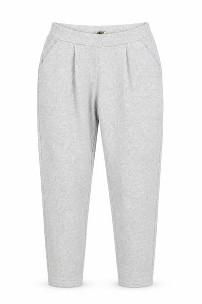 Silk Womens Grey   Cropped Trousers Size S L23 in