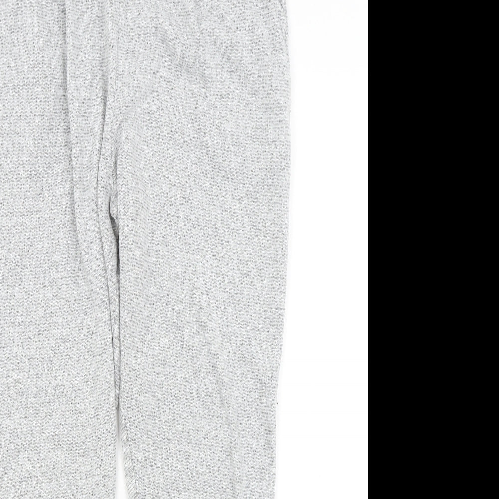 Silk Womens Grey   Cropped Trousers Size S L23 in
