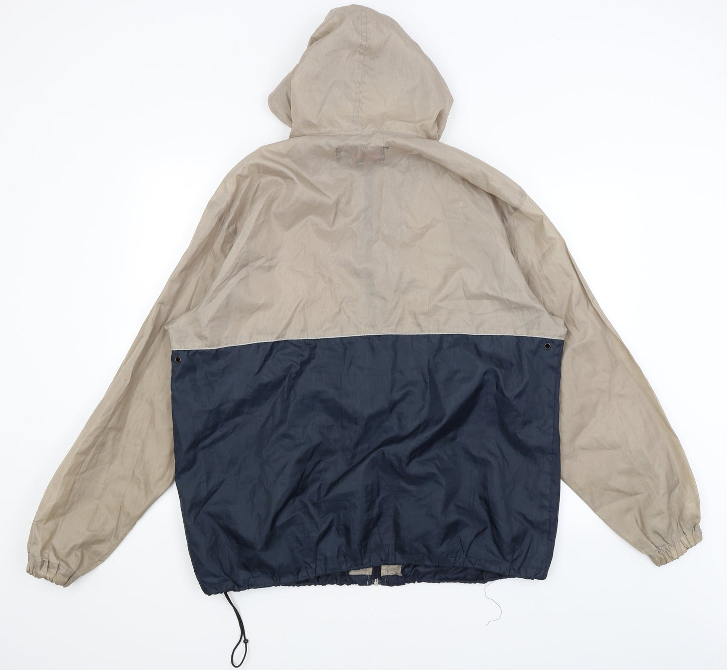 Carry Kag Mens Beige   Rain Coat Coat Size M