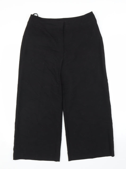 debe Womens Black   Capri Trousers Size 10 L22 in