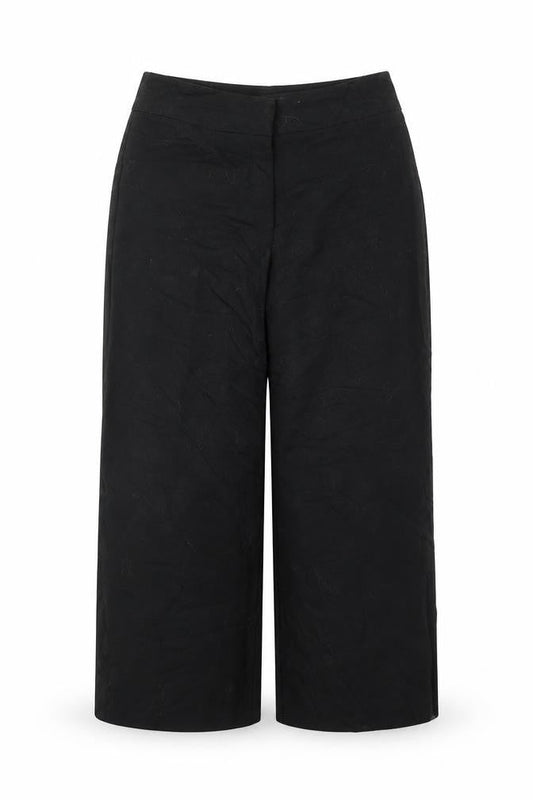 debe Womens Black   Capri Trousers Size 10 L22 in
