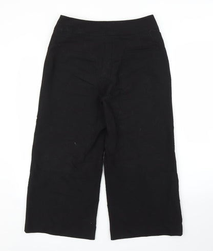 Debenhams Womens Black   Capri Trousers Size 10 L22 in