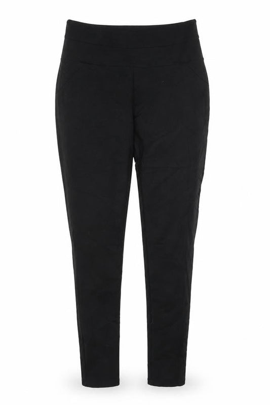 F&F Womens Black   Carrot Trousers Size 12 L27 in