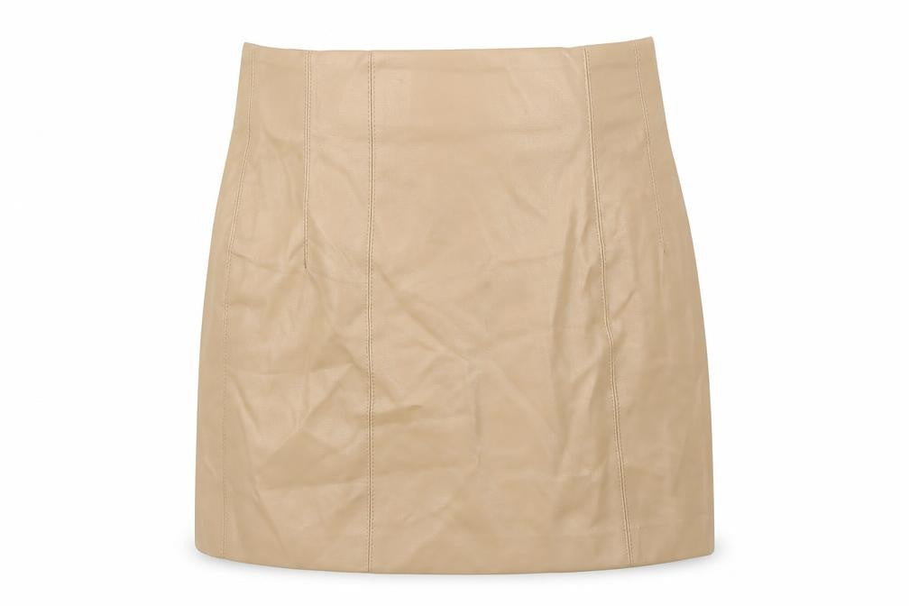 prew Womens Beige   A-Line Skirt Size S