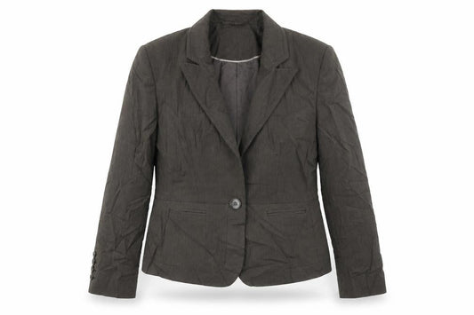 NEXT  Womens Grey Striped  Jacket Blazer Size 14