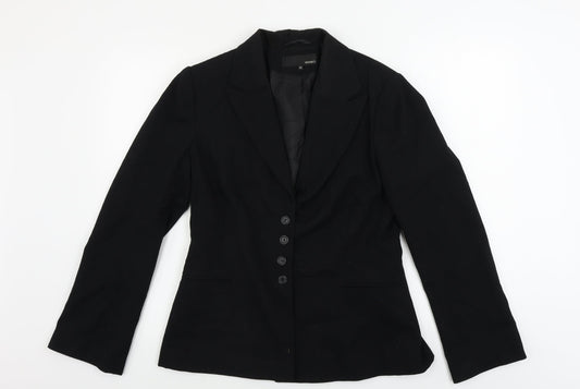hennes Womens Black   Jacket Blazer Size 12