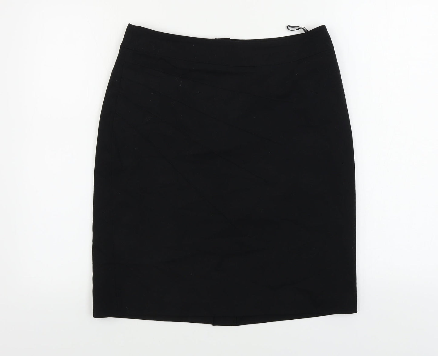 Hennes  Womens Black Paisley  Bandage Skirt Size 12