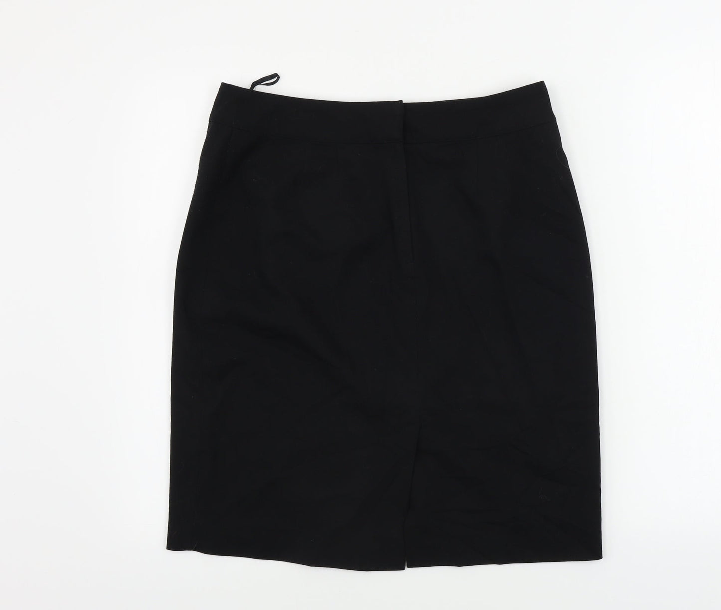 Hennes  Womens Black Paisley  Bandage Skirt Size 12