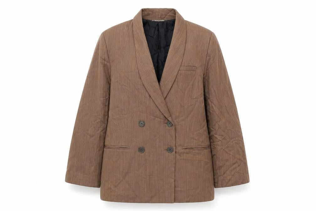 dot&cross Womens Brown   Jacket Blazer Size 40