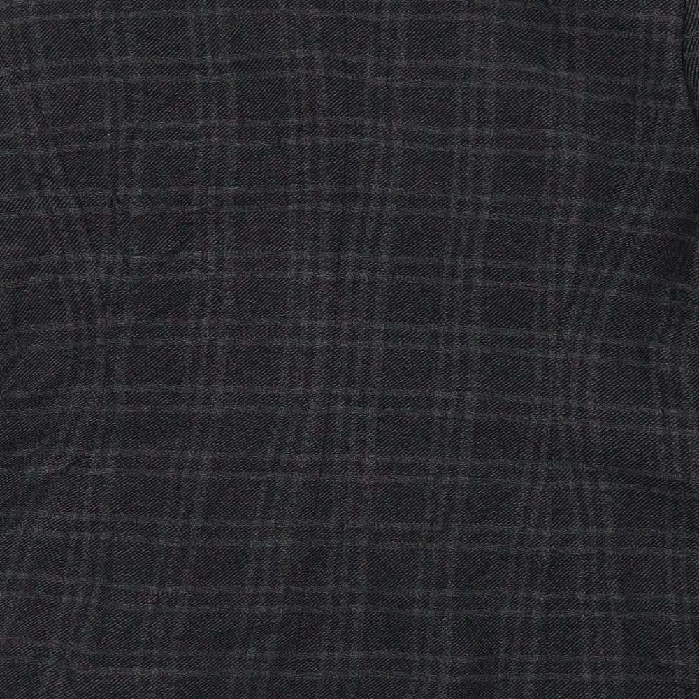 planet Womens Grey Check  Jacket Blazer Size 12