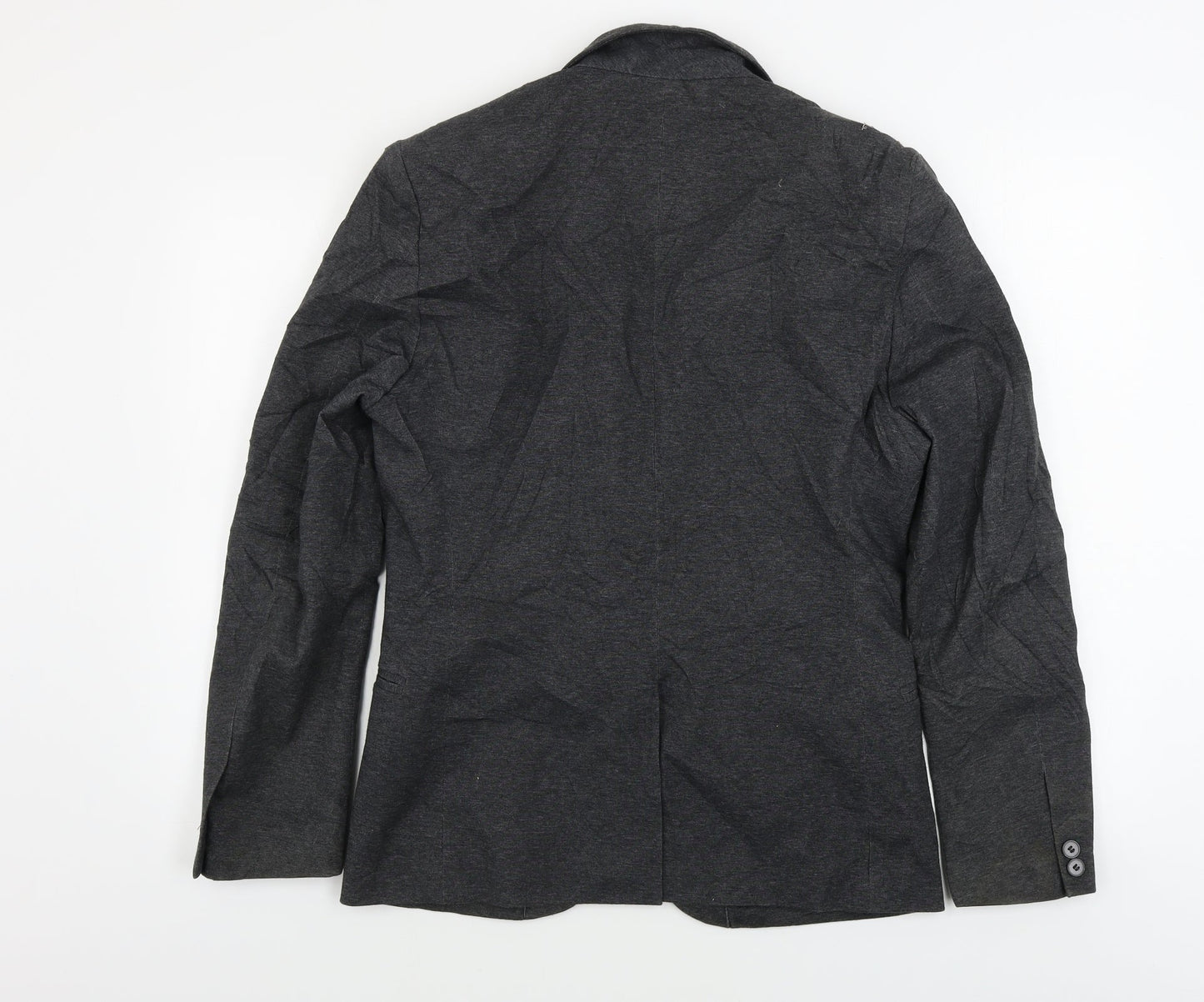 H&M Womens Grey   Jacket Blazer Size 10