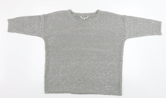 Pebble Bay  Womens Grey   Pullover Jumper Size L