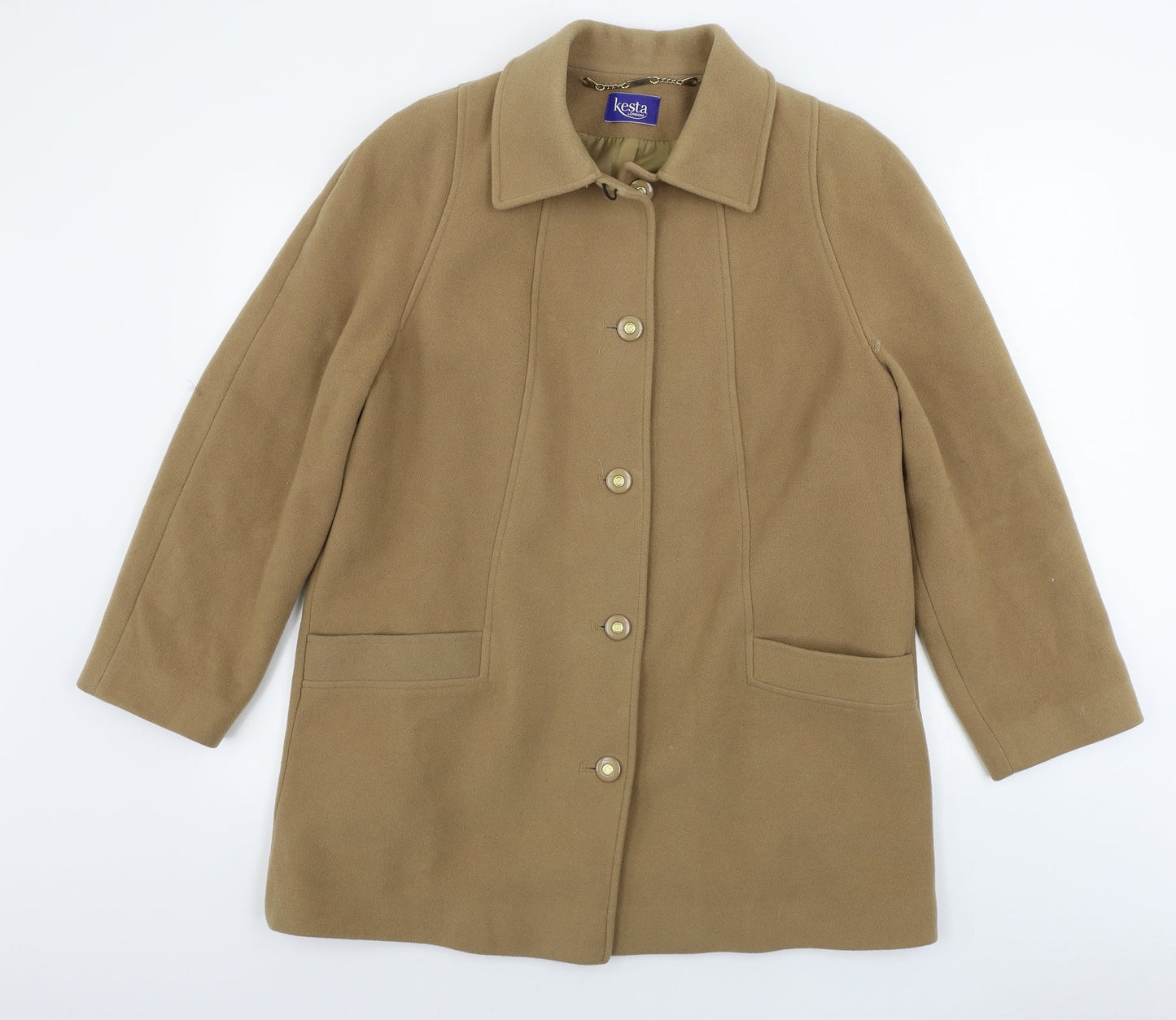 Kesta  Womens Brown   Jacket Coat Size 14