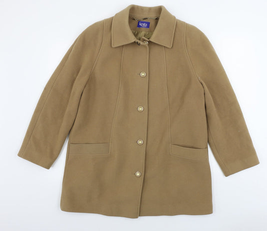 Kesta  Womens Brown   Jacket Coat Size 14