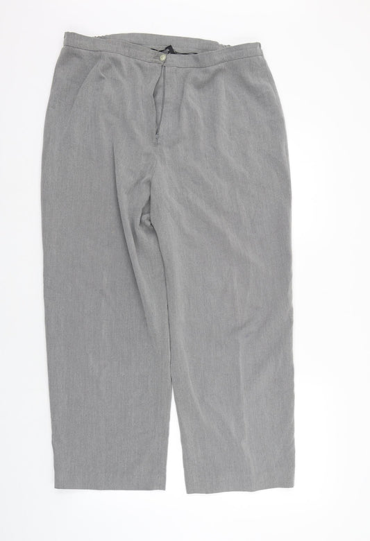 Paul Seperates Womens Grey   Trousers  Size 16 L25 in